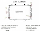 RADIATOR:MERCEDES:11757 -32AT PA NS