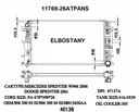 RADIATOR:MERCEDES:11769 -26ATPANS