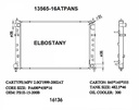 RADIATOR:MAZDA:13565-16ATPANS