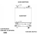 RADIATOR:ISUZU:22109--36MTPANS