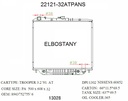 RADIATOR:ISUZU:22121 - 32ATPANS