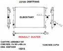 RADIATOR:Renault:23108 - 26MTPANS