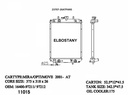 RADIATOR:Daihatsu:23707 -26AT PA NS