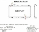 RADIATOR:KIA:31910- 26ATPANS