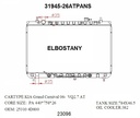 RADIATOR:KIA:31945- 26AT PANS