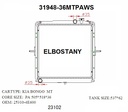 RADIATOR:KIA:31948 - 36MTPAWS