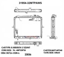 RADIATOR:KIA:31954 32MTPAWS