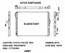 RADIATOR:BMW:32720-32MTAANS