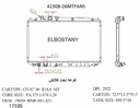 RADIATOR:HONDA:42308 -26MT PA NS