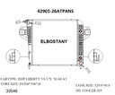 RADIATOR:JEEP:42901 - 26ATPANS