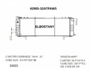 RADIATOR:JEEP:42905 -32AT PA WS
