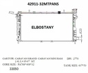 RADIATOR:JEEP:42911 -32MT PA NS
