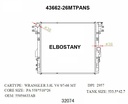RADIATOR:CHEVEROLET:43662-26MTPANS