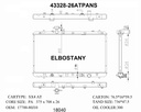 RADIATOR:SUZUKI:43328-26ATPANS