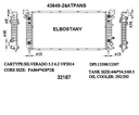 RADIATOR:CHEVEROLET:43645 - 26ATPANS
