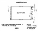 RADIATOR:CHEVEROLET:43665 - 56ATPANS