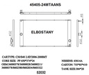 RADIATOR:Volvo:45405 - 24MTAANS