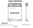 RADIATOR:GENERATOR:58001-36MTPANS