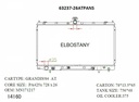 RADIATOR:MITSUBISHI:63237 -26AT PA NS