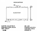 RADIATOR:MITSUBISHI:63239 26ATPANS