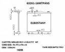 RADIATOR:MITSUBISHI:63261-16MTPANS