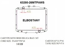 RADIATOR:MITSUBISHI:63280-26MTPAWS