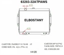 RADIATOR:MITSUBISHI:63283-32ATPAWS