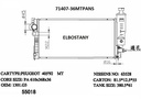 RADIATOR:PEUGEOT:71407-36MTPANS