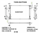 RADIATOR:HYUNDAI:72289 -26ATPANS