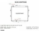 RADIATOR:TOYOTA:81101 -32MT PA WS