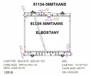 RADIATOR:TOYOTA:81134 -36MT AA NS