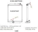RADIATOR:TOYOTA:81262 48MTPANS