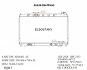 RADIATOR:NISSAN:91639 -26AT PA NS
