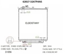 RADIATOR:FORD:62817-32ATPANS