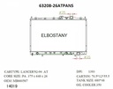 RADIATOR:MITSUBISHI:63208 -26AT PA NS