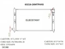 RADIATOR:MITSUBISHI:63216 -26MT PA NS