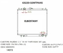 RADIATOR:MITSUBISHI:63220 -32MT PA NS