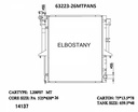 RADIATOR:MITSUBISHI:63223 26MTPANS