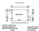 RADIATOR:HYUNDAI:72253 -16AT PA NS