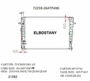 RADIATOR:HYUNDAI:72259 -26AT PA NS