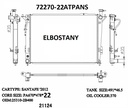 RADIATOR:HYUNDAI:72270-22ATPANS
