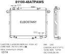 RADIATOR:TOYOTA:81100 - 48ATPAWS