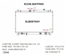 RADIATOR:TOYOTA:81158 26ATPANS