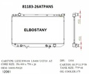 RADIATOR:TOYOTA:81183 -26AT PA NS