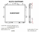 RADIATOR:TOYOTA:81272-32ATPAWS