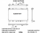 RADIATOR:TOYOTA:81288-16ATPANS