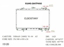 RADIATOR:NISSAN:91640 -26AT PA NS