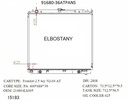 RADIATOR:NISSAN:91680 -36AT PA NS