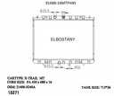 RADIATOR:NISSAN:91688 -16MT PA NS
