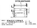 RADIATOR:NISSAN:91730-40MTAANS